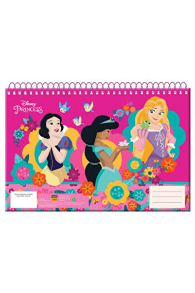 Disney Spring Princesses Spiral Sketchbook A/4, 30 pages