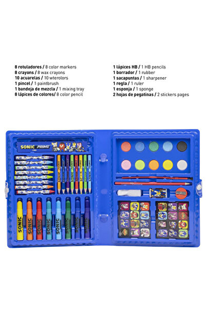 Sonic Hedgehog Prime stationery set
