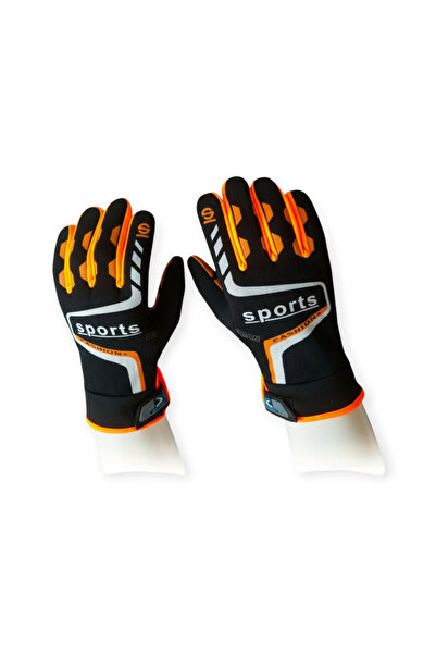 Mustran قفازات رياضية للدراجات النارية من النيوبرين مقاس L-XL | نموذج خارجي مقاوم للماء ومقاوم للرياح