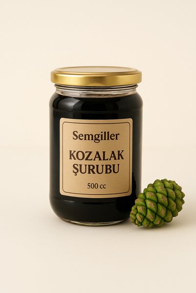 Semgiller Katkısız Çam Kozalağı Şurubu Doğal 500 ml