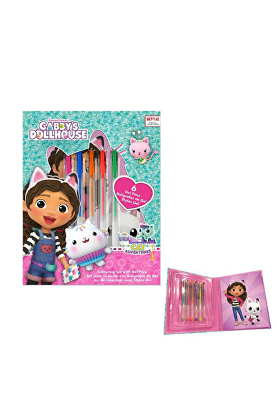 Gabby's Dollhouse Smoothie Land set caiet + pix cu gel