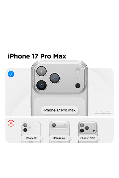 shoptocase iPhone 17 Pro Max Compatible Suede Inside, Soft Silicone Outside Launch Phone Case