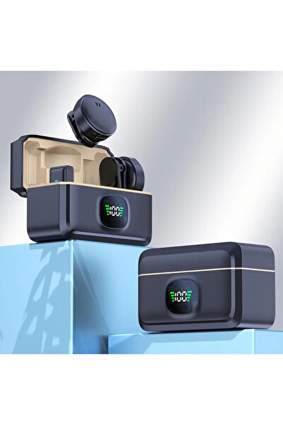 ABK POINT Wireless Microphone with ANC — Portable HiFi Mic for Live Shows, Interviews, Vlogging, P