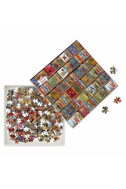 Flame Tree Bodleian Library: High Jinks Bookshelves – 1000-piece Jigsaw Puzzle