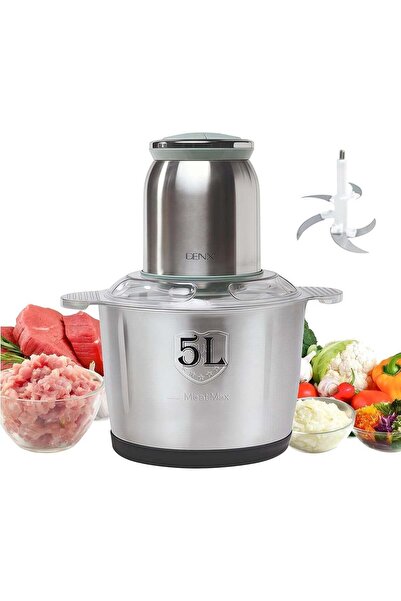 Denex DX3209 Multifunction Meat Grinder and Vegetable Cutter 5L 500W
