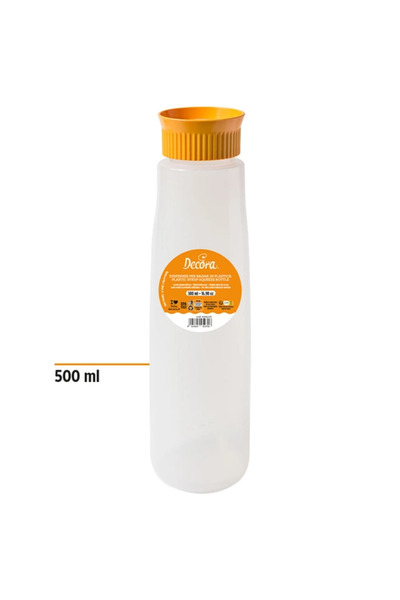 DECORA Transparent syrup dispenser, 500 ml