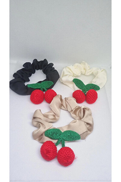 KÜÇÜKKANATLAR Cherry Rubber Buckle 3 Pieces