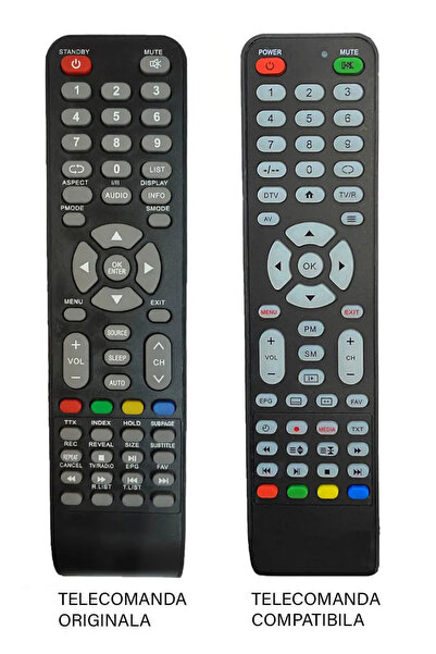 OEM Telecomanda inlocuitoare TV Orion 1150 IR1150 compatibila (392-1)