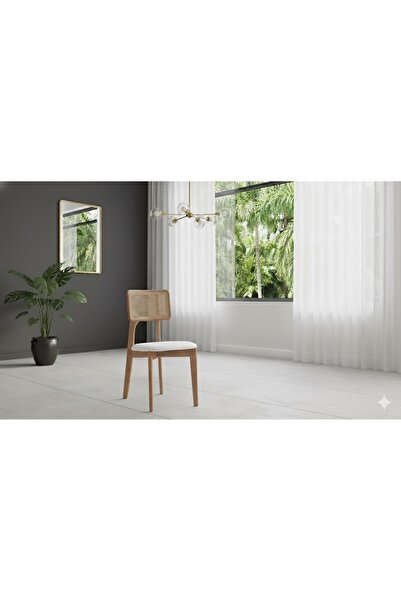ZEYTUNHOME ZİON Model Modern Ahşap Ayaklı Kumaş Sandalye – Kaliteli ve Konfor...