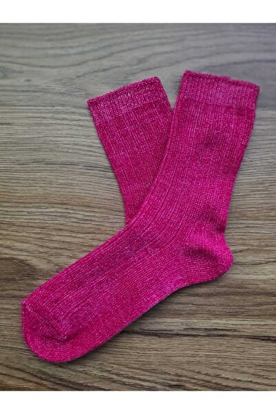 moda mivana Kışlık Terletmez Kadife Doku Uyku-Hamile Bot Çorap'ı