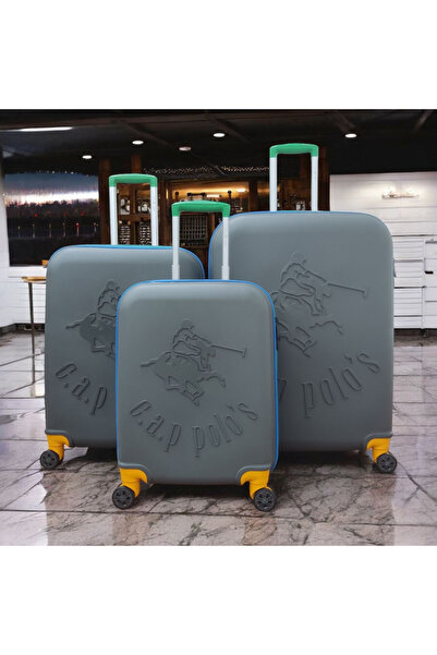 VİVA SHOES CAP POLO'S 3'LÜ VALİZ SETİ