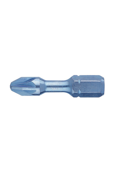 ABUSH MOTOR Bit hexagonal 1/4'' de IMPACT BLUE SHOCK DIN/ISO 1173 Forma E 6,3...