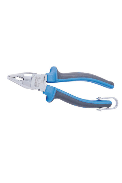 Unior 405/1BI-H Cleste combinat cu maner bimateial cu inel pentru carabiniera, L 160 - 626958