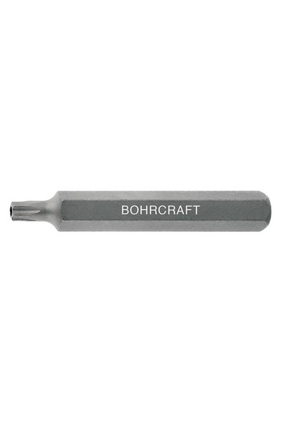 Bohrcraft Bit cu profil TORX® cu gaura (pentru pin de siguranta) prindere hex...