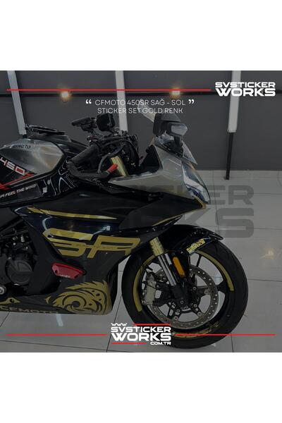 ARONA CFMOTO 450SR Sticker Kit Dragon Design Gold