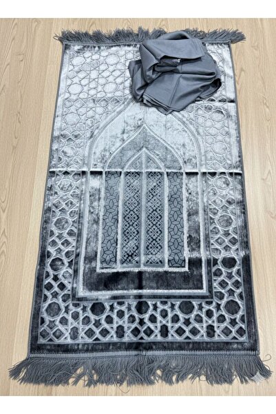 BADELTA Silk prayer mat set with prayer shawl and rosary