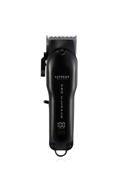 Supreme Trimmer Pro Clipper – 6800 RPM Motor, 5 Saat Pil, LCD Ekranlı, 10 Man...
