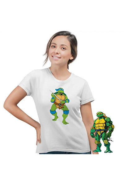 OEM Tricou Femei Testoasele Ninja Leonardo Sabii