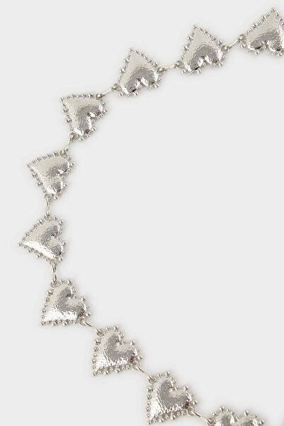 DeFacto Γυναικεία ζώνη με μεταλλική αλυσίδα με θέμα την καρδιά G3802AXNS