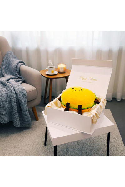 SEVSENKA Serenity Bun Cotton Comfort Hamburger Plush Bigking Special Gift for Lover