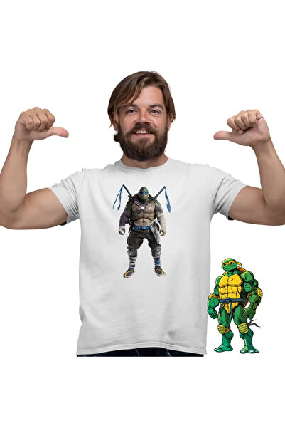 OEM Men's T-Shirt Teenage Mutant Ninja Turtles Leonardo Ninjutsu Mutant
