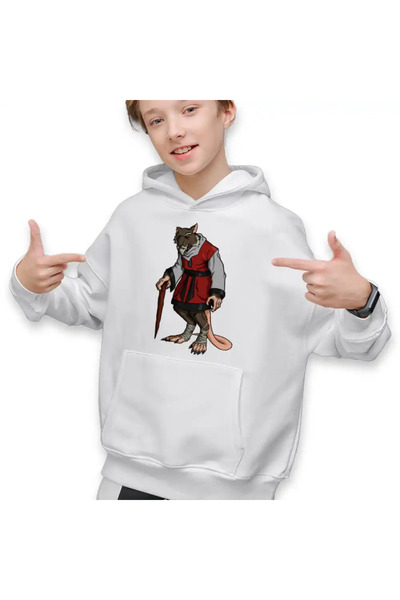 OEM Hanorac Copii Baieti Testoasele Ninja Sensei Master Splinter Sobolan Batran