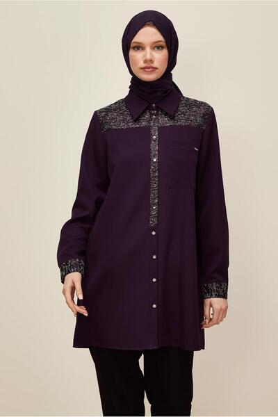 Alvina Shirt Collar Tunic 45993