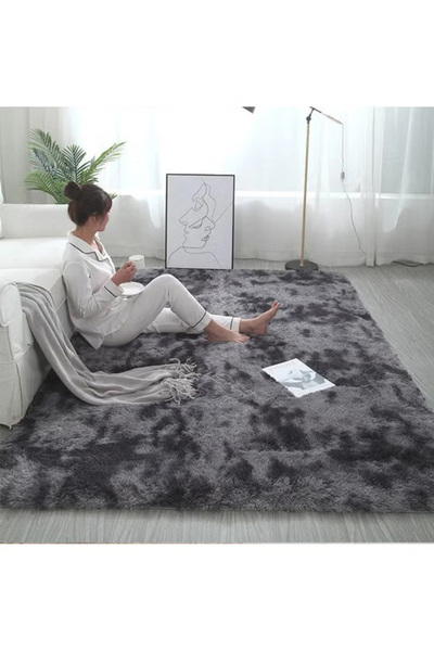 Generic Plush Abstract Rug – Suitable for Bedroom, Living Room, Children's Room