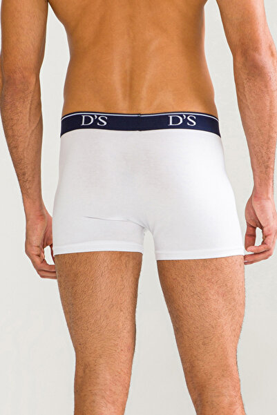 D'S Damat Ds Damat Genç Regular Cotton Boxer White