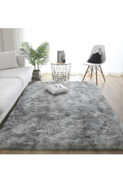 Generic Plush Abstract Rug – Suitable for Bedroom, Living Room, Children's Room