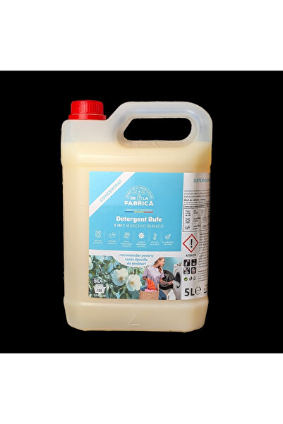 DeLaFabrica Concentrated 3-in-1 Laundry Detergent Muschio Bianco with Baking Soda - 5L
