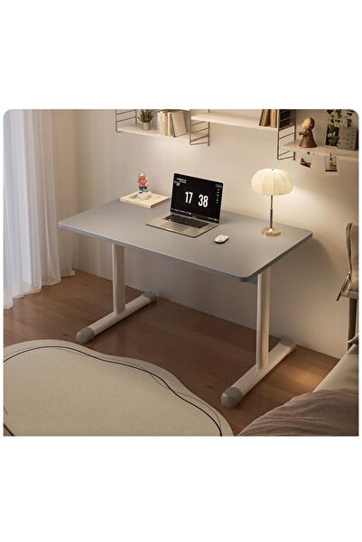 KEKE طاولة عمل مريحة قابلة لتعديل الارتفاع للكمبيوتر والألعاب 80 سم