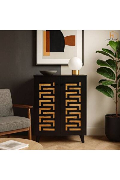 Al Saadah Home Multi-Purpose Shoe Cabinet 91*59*34 - Brown