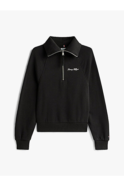 Tommy Hilfiger Interlock Knit Fleece Half-Zip Jumper