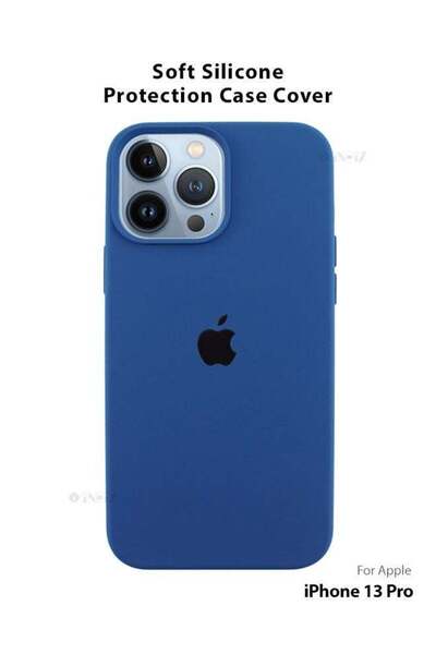 ineix غطاء سيليكون متوافق مع الشعار لجهاز Apple iPhone 13 Pro