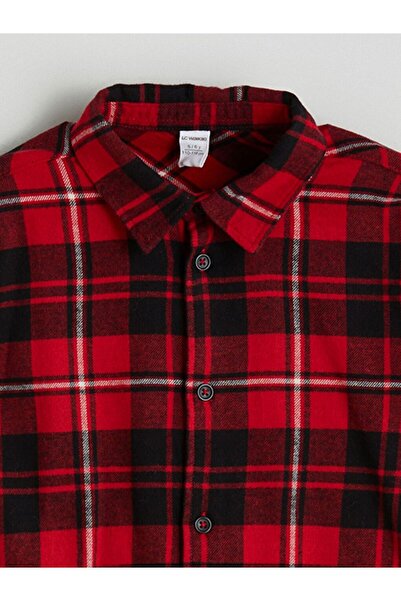 LC Waikiki Lcw Kids Plaid Boy Lumberjack Shirt