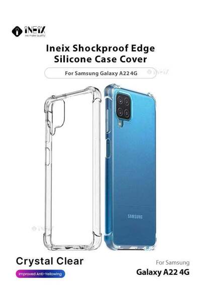ineix Shockproof Ultra Silicone Case Cover For Samsung Galaxy A22 4G