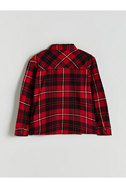 LC Waikiki Lcw Kids Plaid Boy Lumberjack Shirt