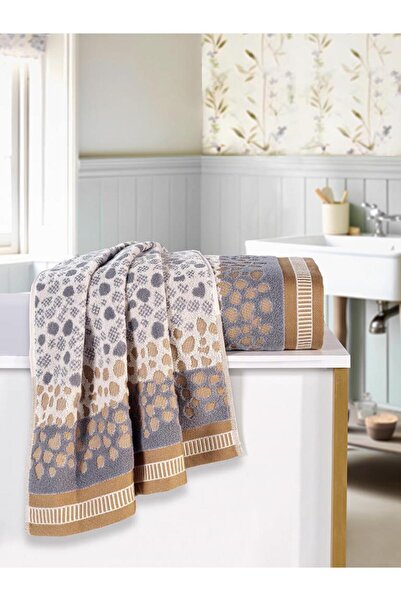 Karna Home Jacquard Towel Set'Karna Premium' Tierra 50X90 - 70X140 cm