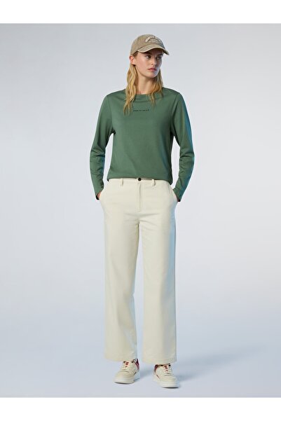 North Sails Pamuk Grafik Baskılı Uzun Kollu Tişört