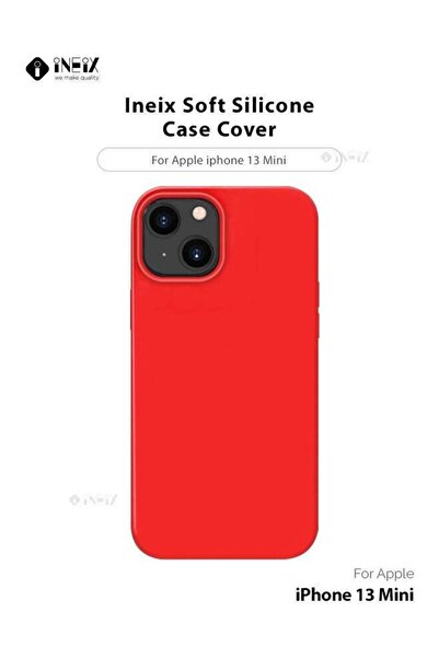ineix Soft Silicone Case Cover For Apple iPhone 13 Mini