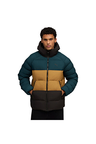Puma Mono Hooded Erkek Yeşil Günlük Stil Mont 68836775
