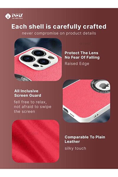 ineix Protection Case Cover With Visible Logo Lense For Apple iPhone 12 Pro Max