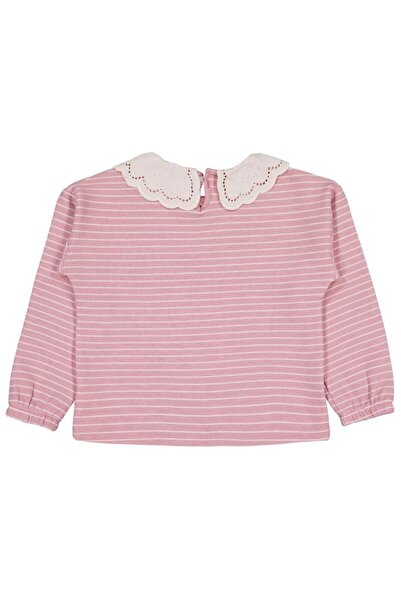 Civil Girls سترة مخططة للأطفال من 6 إلى 9 سنوات - وردي للأعمار من 8 إلى 9 سنوات