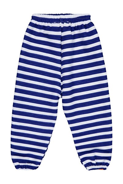 Civil Boys Urban Art Printed Striped 2-5 Years Old Sweatpants - Blue 3-4 Year...