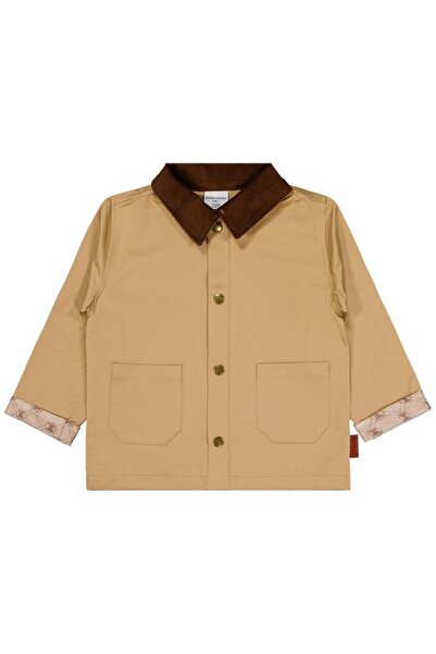 Pierre Cardin Shirt Collar 2-5 Years Old Coat - Beige 5-6 Years Old