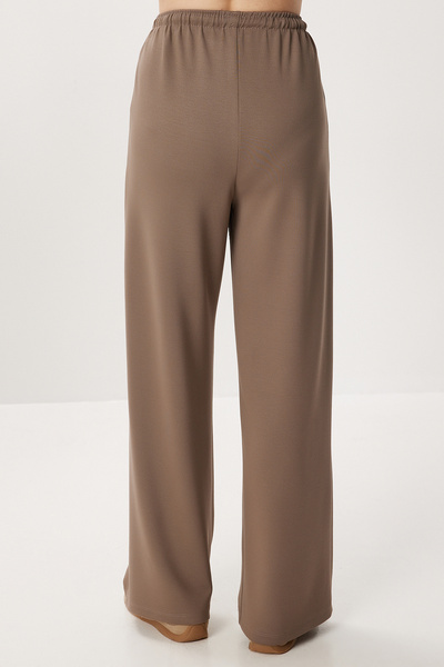 Lovelyİstanbul Basic Soft Modal Top and Bottom Set Lxa0009 Vi̇zon