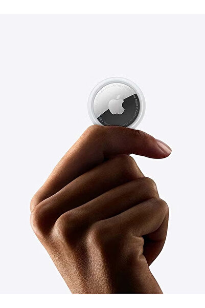 APPLEB عبوة AirTag من قطعة واحدة باللون الأبيض