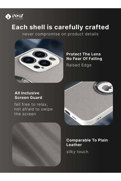 ineix Protection Case Cover With Visible Logo Lense For Apple iPhone 12 Pro