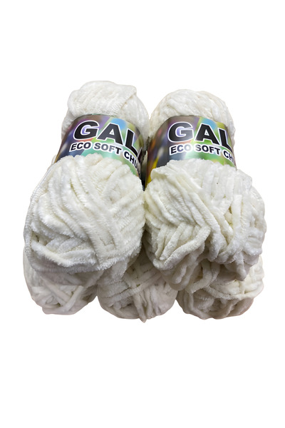 Gala مجموعة خيوط الحياكة المخملية الناعمة البيئية مكونة من 5 قطع 500 جرام